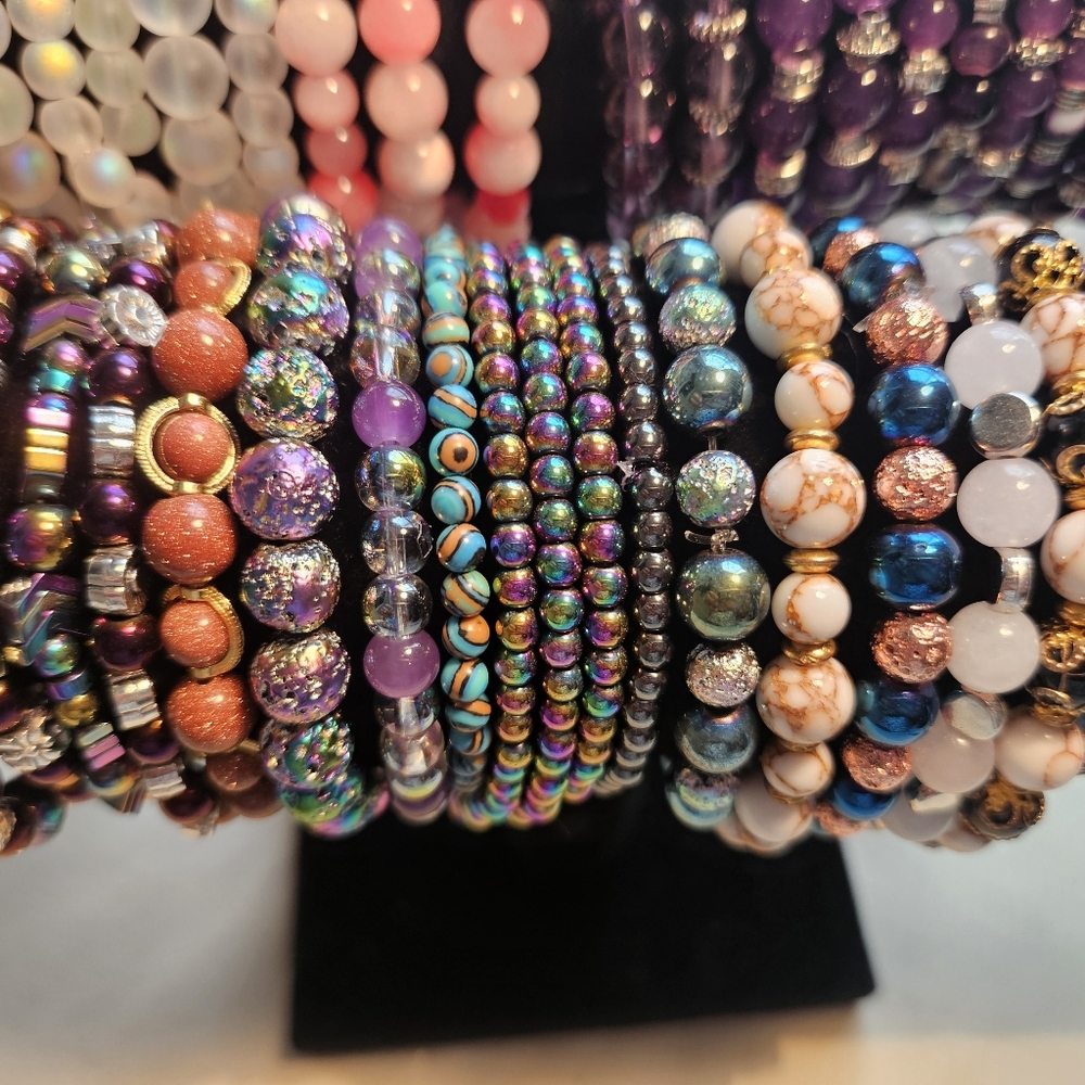 Hand Crafted Beautiful Beaded Bracelets